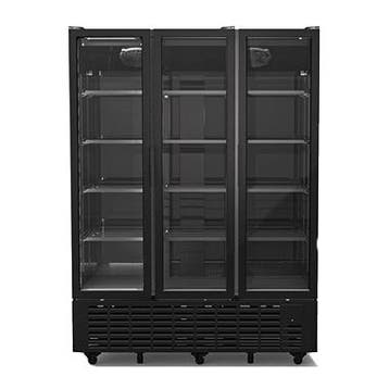 Koelkast | 1491L | Zwart | +1°C/+10°C | Geventileerd |, Verzenden