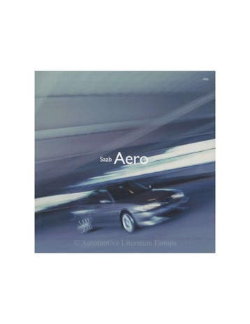2002 SAAB AERO BROCHURE nederlands (belgië), Ophalen of Verzenden, Nieuw