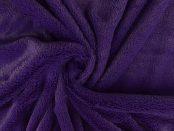 10 meter zachte bont - paars - Pluche stoffen, Verzenden, 120 cm of meer, Paars, Polyester