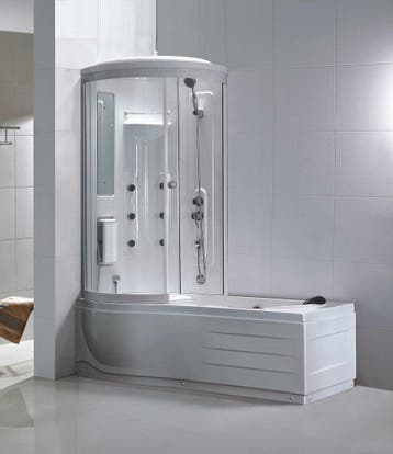 Sanifun douche-badcombinatie Jovy 1700 x 850, Nieuw