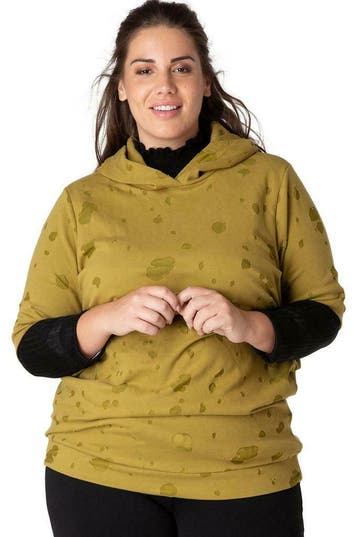 Trui Yesta spat print capu 83CM maat 50, Kleding | Dames, Verzenden, Nieuw