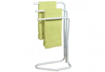 Sanifun Allibert handdoekdrager Happy Wit, Ophalen of Verzenden, Nieuw, Toilet