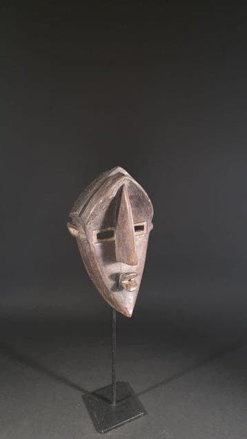 Houten masker - Lwalwa - DR Congo (Zonder minimumprijs)