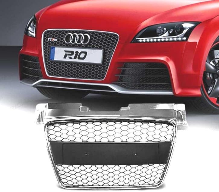 CALANDRE AUDI TT 06-12 LOOK RS CHROMÉ, Auto-onderdelen, Carrosserie, Verzenden