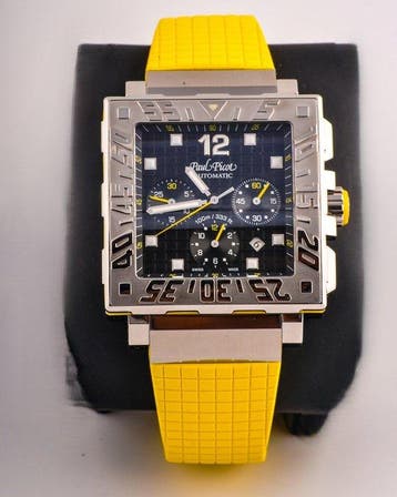 Paul Picot - C-Type Carrée Chronograph - Zonder minimumprijs