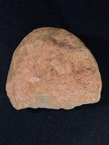 Paleolithisch Kwartsiet Chopper (Kiezelhakker) – Marokko