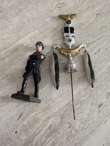 Durso - Figuur - soldat durso ss très rare no elastolin, Nieuw