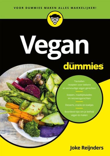 Vegan voor dummies 9789045355863 Joke Reijnders, Verzenden, Zo goed als nieuw, Joke Reijnders