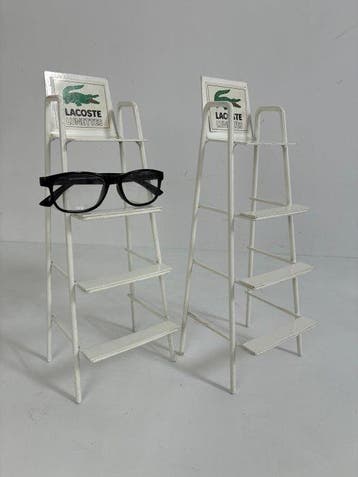 Lacoste - Étagère (2) - Fer - Présentoir pour lunettes