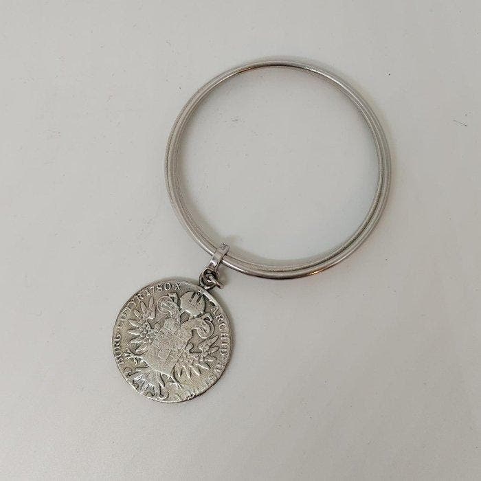 Zilver - Armband, Antiek en Kunst, Antiek | Zilver en Goud