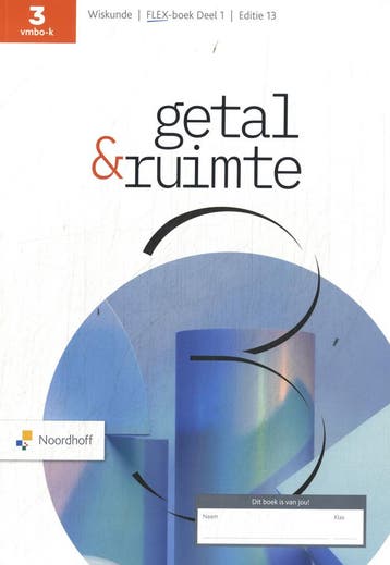 3 vmbo-k deel 1 / Getal & Ruimte / leerwerkboek, Verzenden