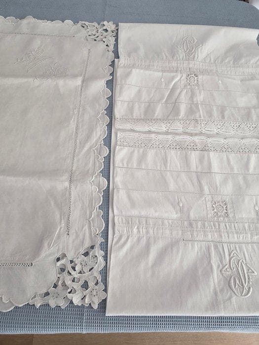 Kussenslopen - Kussen (2), Antiquités & Art, Tapis & Textile