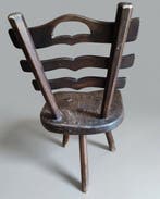 Chaise - Chêne - CHAISE VINTAGE BRUTALISTE