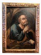 Italiaanse school (XVIII) - San Pietro penitente in lacrime