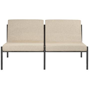 Serax 2-zitszetel Curve Zand Steen - Nieuw in verpakking -, Huis en Inrichting, 125 tot 150 cm, Verzenden, Klassiek, Nieuw