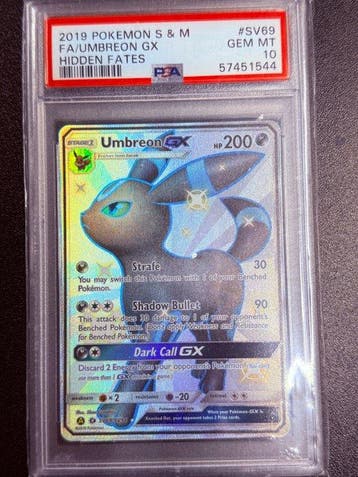 Pokémon - 1 Graded card - Noctali SV69 Foil, Illustration