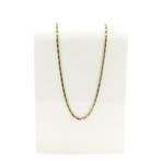 Gouden scroll schakelketting; Midas, Ophalen of Verzenden