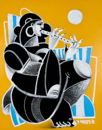 Jone Hopper - La joueuse de flûte