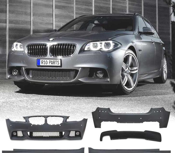 KIT CARROSSERIE BMW F11 TOURING LOOK M 10-13 PDC + LAVE-PHAR, Autos : Pièces & Accessoires, Carrosserie & Tôlerie, Envoi