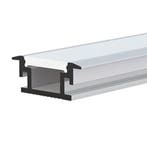 LED Strip Profiel Grond | 3 Meter uit één stuk | 27.2x11mm, Verzenden, Nieuw