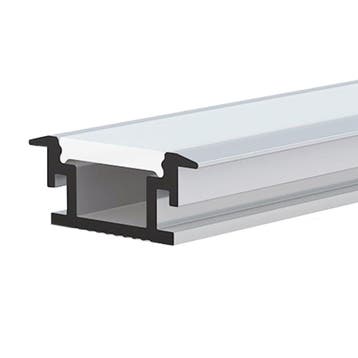 LED Strip Profiel Grond | 3 Meter uit één stuk | 27.2x11mm, Verzenden, Nieuw