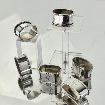 Servetring (6) - vinger-servethouders - theetijd - .835