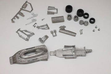 1:43 - Modèle réduit - Ferrari 312 B3 Test Monza 1974 - Tron