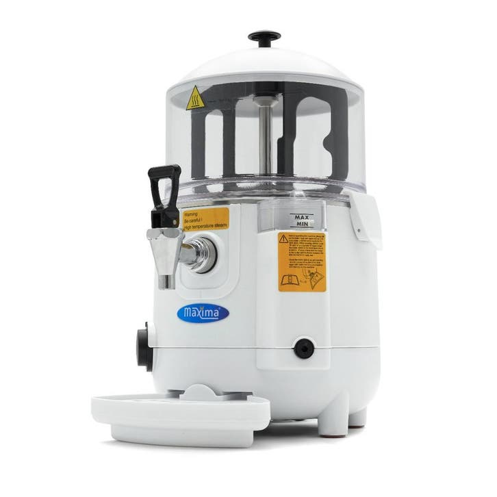 Warme Chocolademelk Dispenser – 5 L – Wit, Zakelijke goederen, Horeca | Keukenapparatuur, Nieuw in verpakking, Overige typen, Verzenden