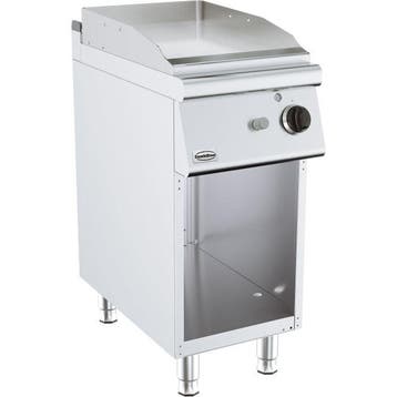 Base 700 Gas Bakplaat | Open Onderstel | 6.5kW | Glad |, Verzenden