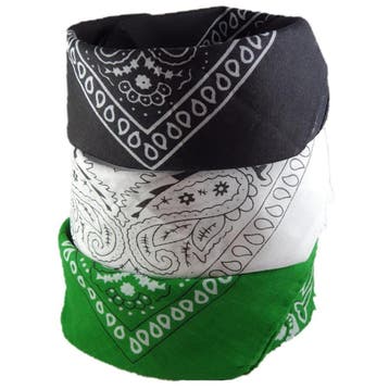 Fako Fashion - 3-Pack Paisley Bandana - Boeren Zakdoek -, Kleding | Heren, Verzenden, Nieuw