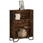vidaXL Boekenkast 80x31x106 cm bewerkt hout gerookt, Verzenden
