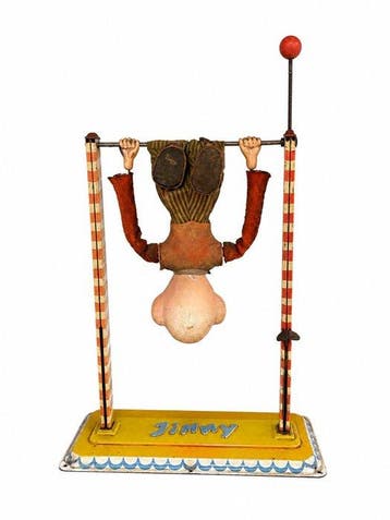 Arnold - Blikken speelgoedfiguur - Arnold “Jimmy” –, Antiek en Kunst