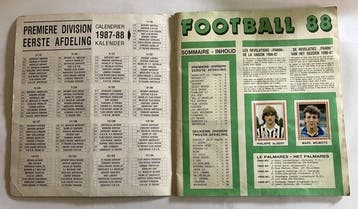 1987/88 Panini Football 88 Panini België Jan Ceulemans,, Nieuw