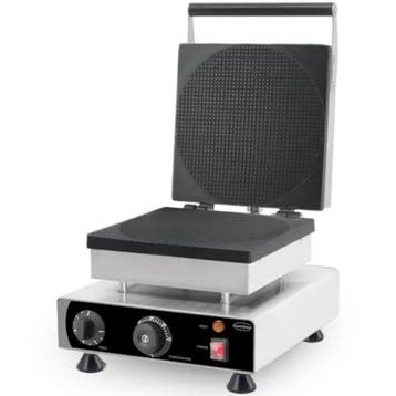Wafelijzer | Enkel | Stroopwafels (250x250x3mm) | 1.75kW, Verzenden