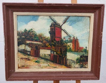 Attribué à Elisée Maclet (1881-1962) - Le Moulin de la