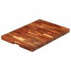 vidaXL Hakblok 60x42x4 cm massief acaciahout, Huis en Inrichting, Keuken | Keukenbenodigdheden, Verzenden, Nieuw