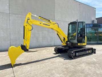 Veiling: Midigraafmachine Yanmar VIO40-5B Diesel 2012, Ophalen