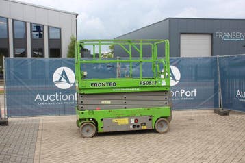 Veiling: Schaarhoogwerker Fronteq FS0812E Elektrisch 460kg 9, Ophalen