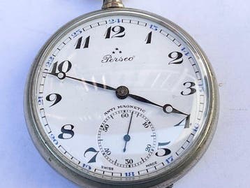 Perseo Cal 532 . Anti Magnetic . Nickel . 1920 . - 1900-1949, Nieuw