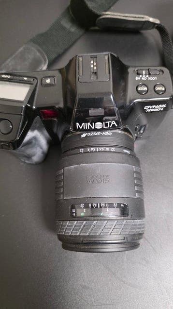 Minolta, Canon, Olympus, Balda Canon EOS 500 mit
