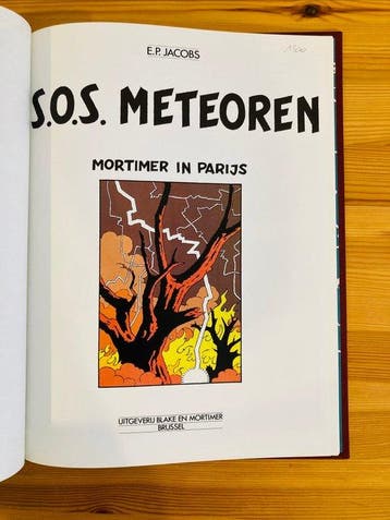 Blake & Mortimer - S.O.S. Meteoren - Luxe linnen HC - 1