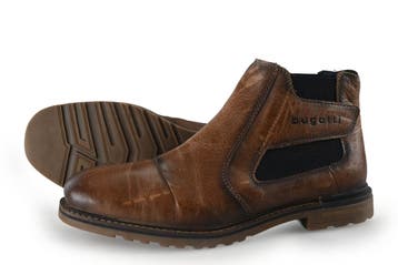Bugatti Chelsea boots in maat 42 Cognac, Bugatti, Overige kleuren, Verzenden, Boots