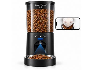 Happy Things® SmartBite - Automatische Voerbak Kat met, Animaux & Accessoires, Verzenden