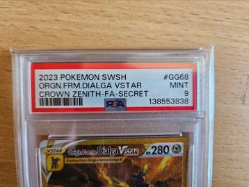 Pokémon - 1 Graded card - Origin Forme Dialga GG68 Alternate, Nieuw