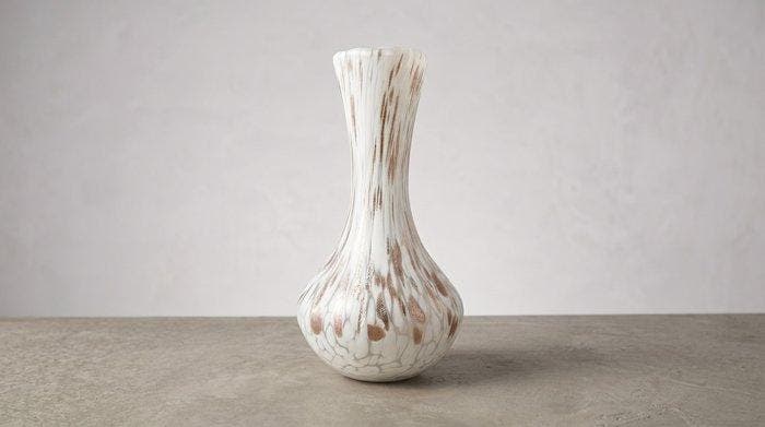 Mazzega - Eenbloemige vaas - Muranoglas - Schatten uit de, Antiek en Kunst, Antiek | Glaswerk en Kristal