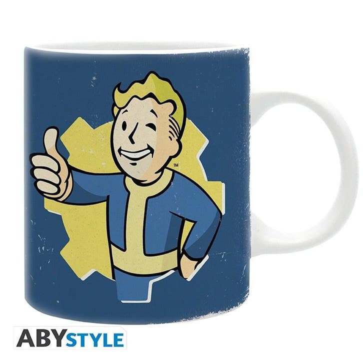 Fallout Vault Boy Blue Mok, Collections, Cinéma & Télévision, Enlèvement ou Envoi