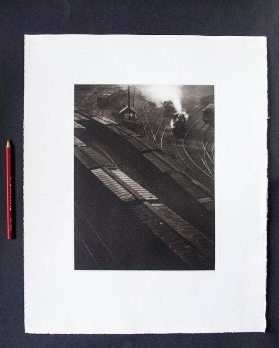 Paul Strand (1890 - 1976) - New York train tracks, 1914/1917, Antiek en Kunst, Kunst | Designobjecten