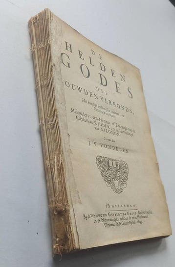 Joost van den Vondel - De Helden Godes des Ouwden Verbonds -, Antiek en Kunst