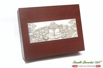 De Marco Argenti Scrigno in legno e Argento 925 Laminato