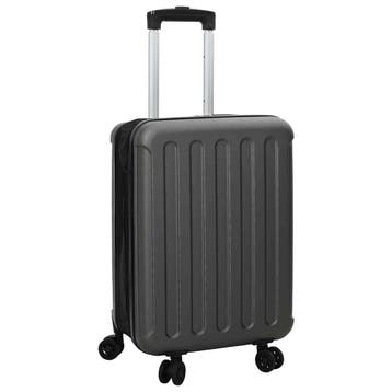 vidaXL Koffer met slot Donkergrijs 34 x 23 x 55.5 cm ABS, Handtassen en Accessoires, Koffers, Verzenden, Nieuw